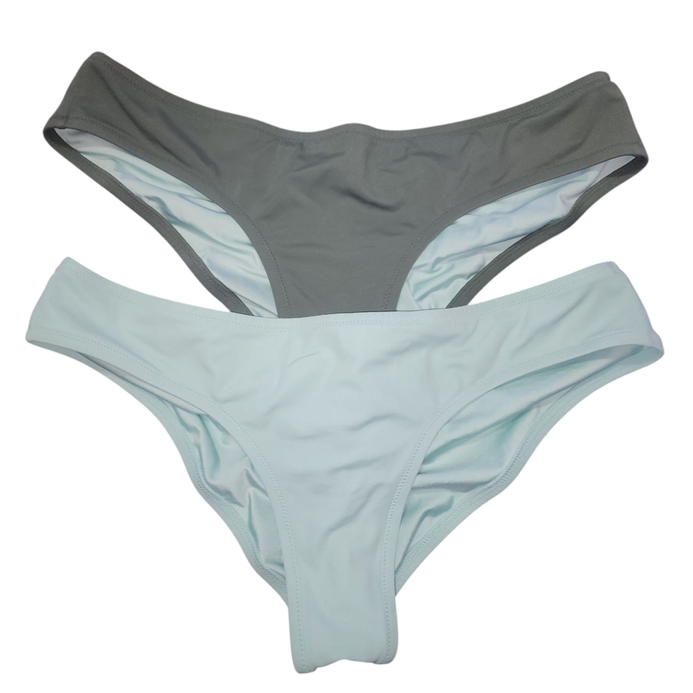 Victoria's Secret Ruched Cheeky Swim Bottoms - 2 Pairs - Womens Large​